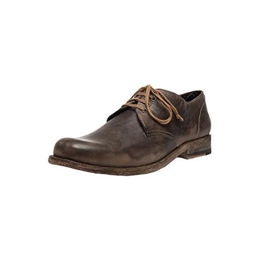 Stockerpoint 6076, scarpe stringate derby uomo, braun old grey, 40 eu