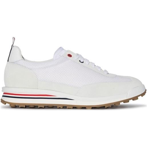 Thom Browne sneakers con inserti - bianco