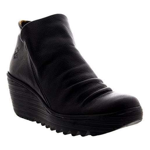 Fly London yip, stivaletti donna, nero (black 017), 39 eu