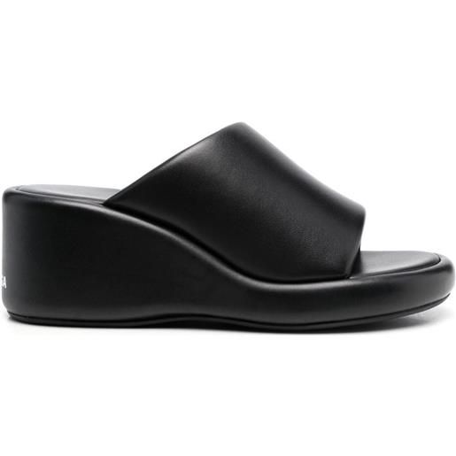 Balenciaga sandali con stampa - nero