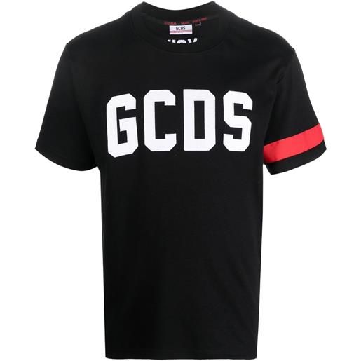 Gcds t-shirt con stampa - nero