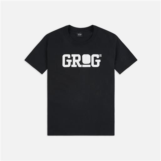 Grog classic logo t-shirt black/white