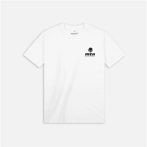 Montana basic back logo t-shirt white