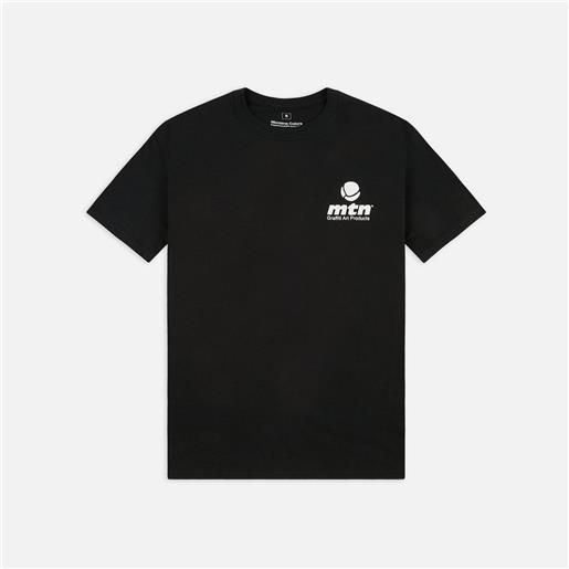 Montana basic back logo t-shirt black