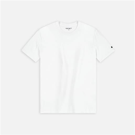 Carhartt WIP base t-shirt white/black uomo