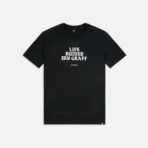 Montana life ruined my graff t-shirt black