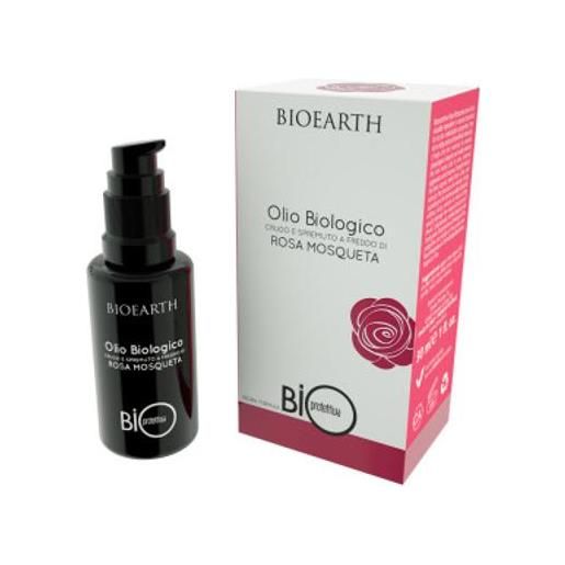 Bioearth bioprotettiva olio di rosa mosqueta - olio biologico 30 ml