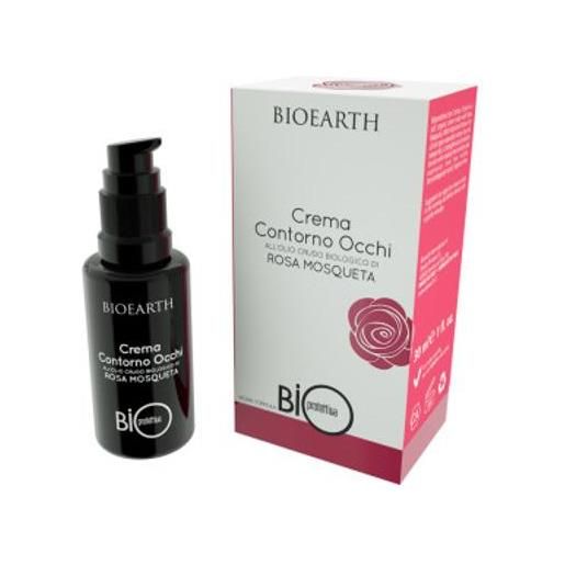 Bioearth bioprotettiva olio di rosa mosqueta - crema contorno occhi 30 ml
