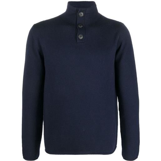Giorgio Armani maglione girocollo - blu