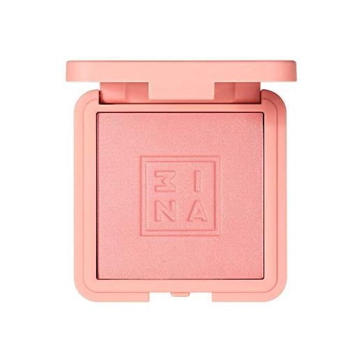 3ina makeup - the blush 348 - rosa chiaro - fard in polvere mineralizzato - tonalità vivaci - lunga tenuta - risultato naturale - effetto luminoso - vegan - cruelty free
