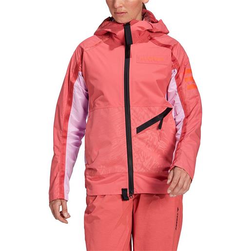 Adidas terrex utilitas rain jacket rosso xs donna