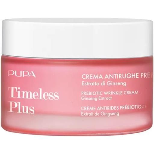Pupa timeless plus crema antirughe prebiotica 50ml