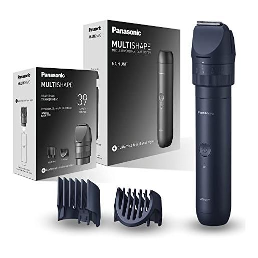 Panasonic multishape sistema modulare per la cura della persona er-ctn1, regolabarba e tagliacapelli per uomo con batteria ricaricabile ni-mh