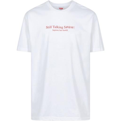 Supreme t-shirt still talking - bianco