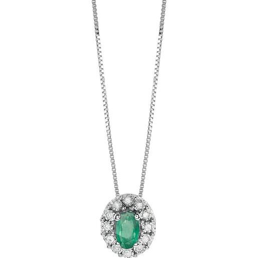 Bliss collana diamante, smeraldo gioiello Bliss regal caratura 0,04ct 20085214