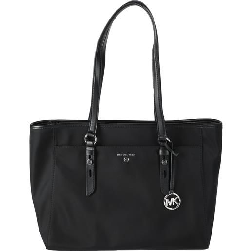 Michael Kors borsa piccola bianca da spalla con logo monogram