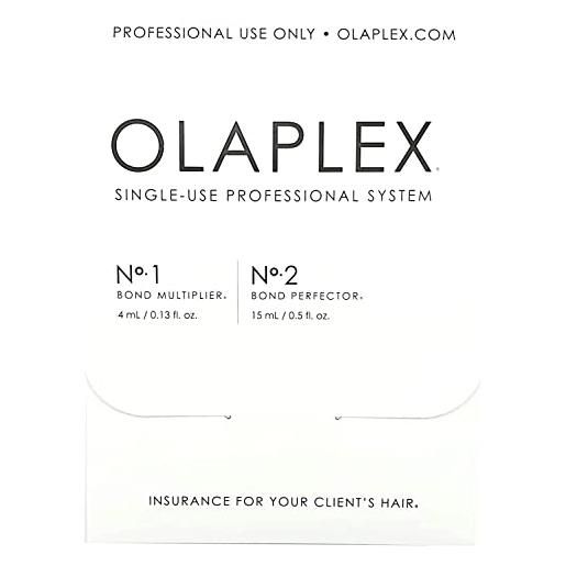 Olaplex single use professional system crema n1 4 ml - n2 - 15 ml senza parabeni