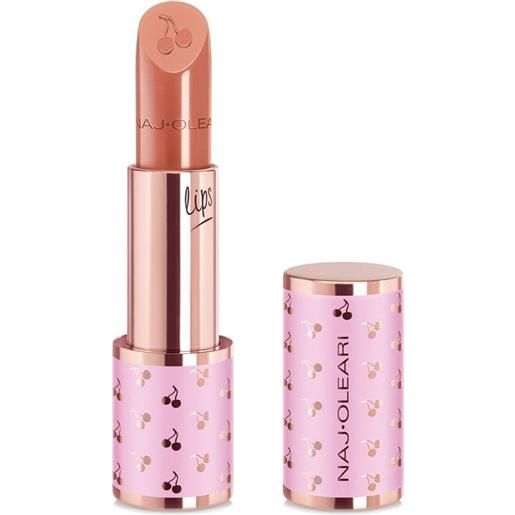 NAJ·OLEARI creamy delight lipstick - rossetto cremoso dal finish brillante 03 - beige rosato