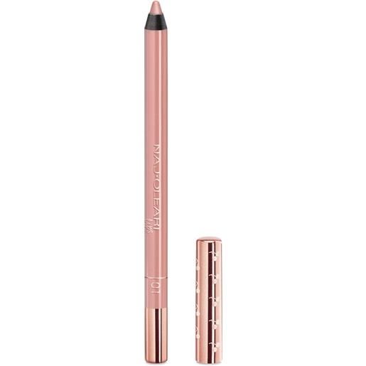 NAJ·OLEARI perfect shape lip pencil - matita labbra lunga tenuta 01 - rosa delicato