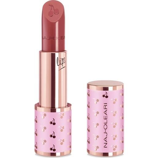 NAJ·OLEARI creamy delight lipstick - rossetto cremoso dal finish brillante 08 - rosa malva