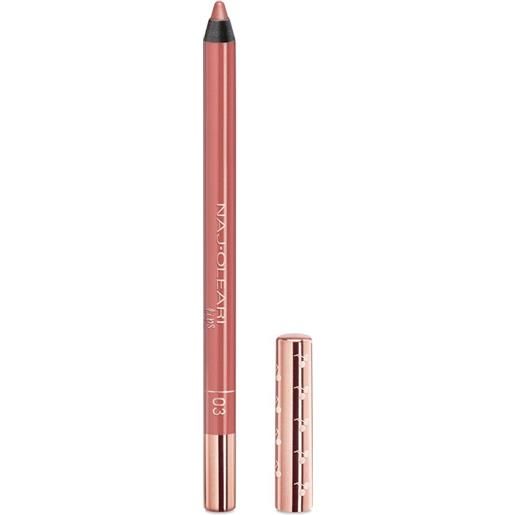 NAJ·OLEARI perfect shape lip pencil - matita labbra lunga tenuta 03 - rosa vintage