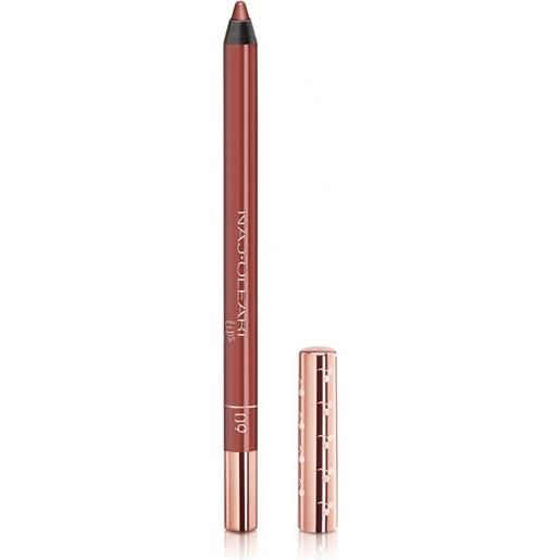 NAJ·OLEARI perfect shape lip pencil - matita labbra lunga tenuta 09 - mattone
