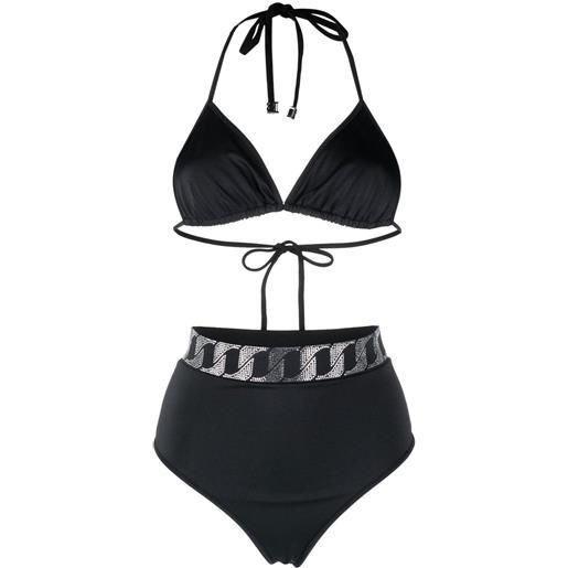 Balmain bikini due pezzi - nero
