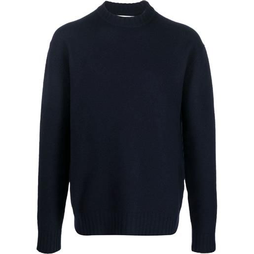 Jil Sander maglione girocollo - blu