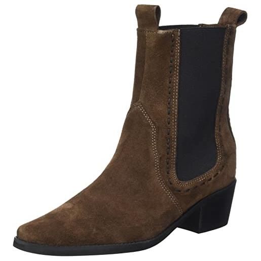 L37 HANDMADE SHOES peacemaker, stivali alla moda donna, marrone, 37 eu