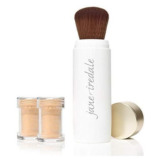 Jane Iredale powder-me spf 30 dry sunscreen + 2 refill, tanned - 60 g