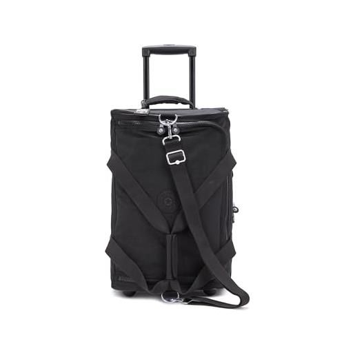 Kipling teagan us, valigia, bagaglio a mano con 2 ruote, 54 cm, 39 l, 2.6 kg, nero (black noir)
