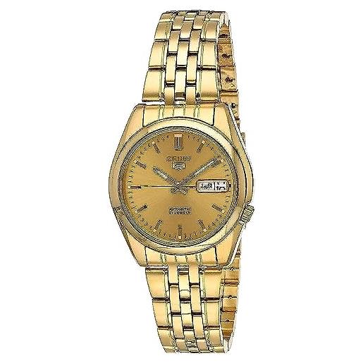 Seiko snk366k - orologio da polso da uomo colore oro