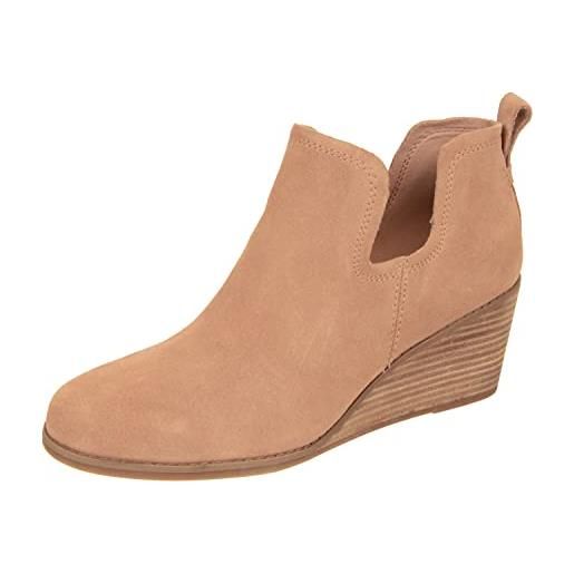 TOMS kallie, stivaletto donna, natural, 42 eu