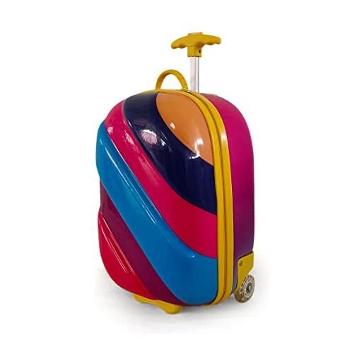Bayer chic 2000 - bouncie - trolley per bambini, multicolore, multicolore, 46 cm, bagaglio per bambini