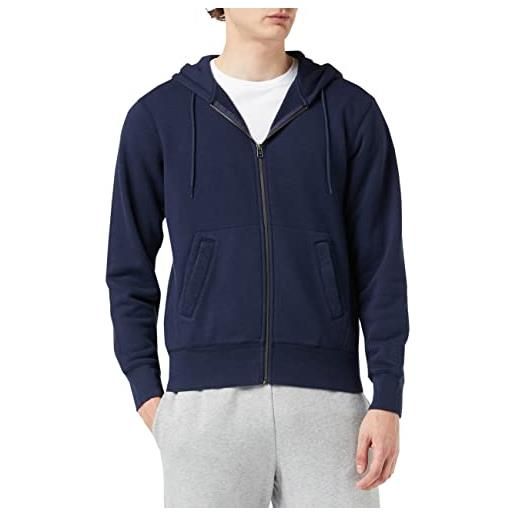 Dockers sport full zip hoodie, felpa con cappuccio, uomo, smokestack heather, m