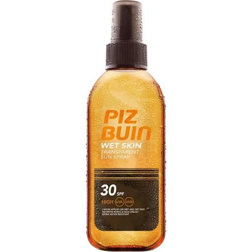 Piz buin wet skin30 spf trasparent sun spray 150ml spf 30