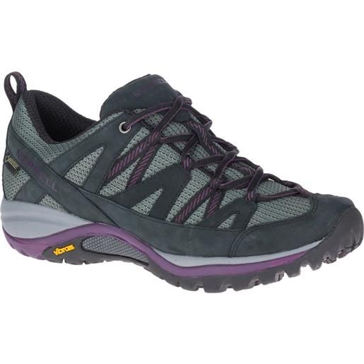 Merrell siren sport 3 goretex trail running shoes grigio, viola eu 36 donna