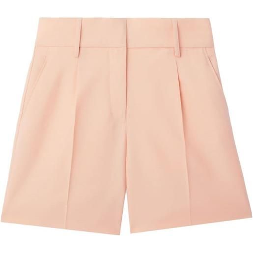 Burberry shorts sartoriali - rosa