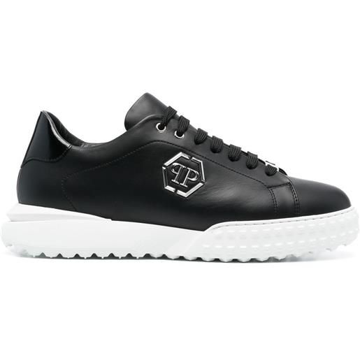 Philipp Plein sneakers in pelle - nero