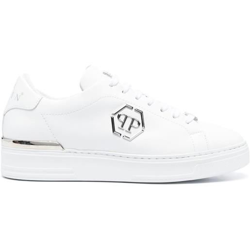 Philipp Plein sneakers hexagonal - bianco