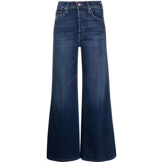 MOTHER jeans a gamba ampia - blu