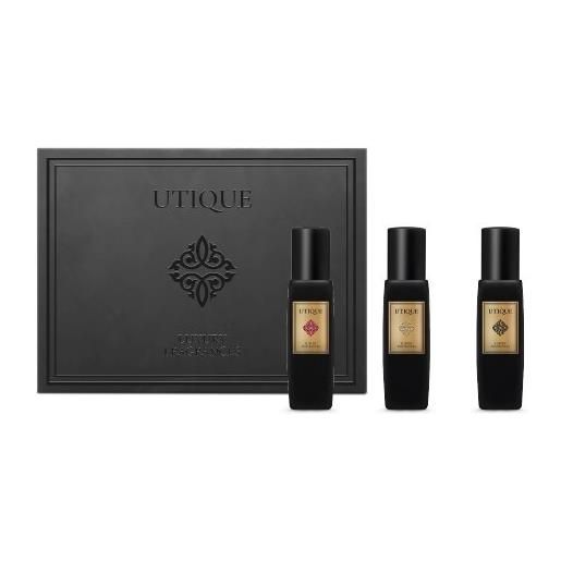 FM by federico mahora utique luxury - set regalo unisex con profumo, collezione nera