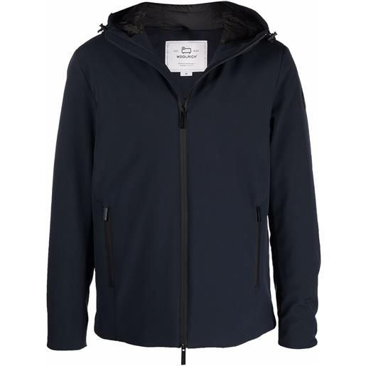 Woolrich giacca a vento pacific - blu