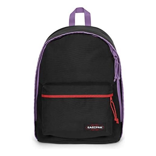 EASTPAK out of office, zaino, unisex - adulto, 44 x 29.5 x 22 (27 l), multicolore (kontrast violet red)