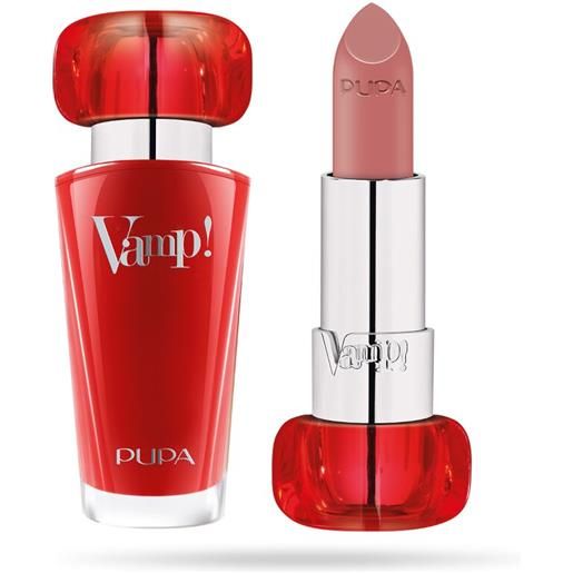 Pupa vamp!Lipstick rossetto volumizzante 3,5g rose nude 102