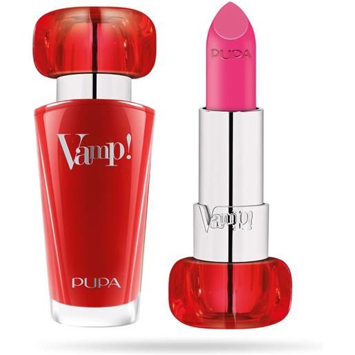 Pupa vamp!Lipstick rossetto volumizzante 3,5g fuchsia addicted 203