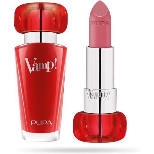 Pupa vamp!Lipstick rossetto volumizzante 3,5g timeless rose 105