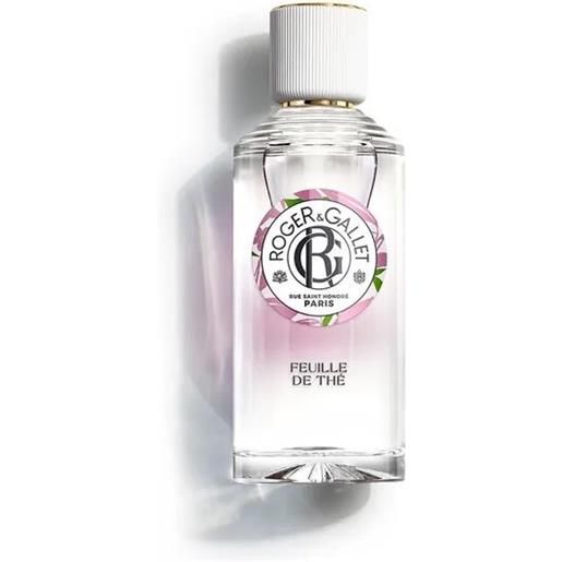 Roger & Gallet feuille de the acqua profumata di benessere 100ml