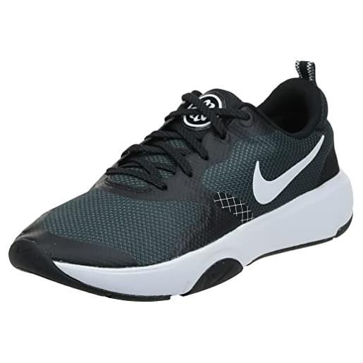 Nike city rep tr, scarpe da ginnastica donna, nero/bianco-dk grigio fumo, 40.5 eu