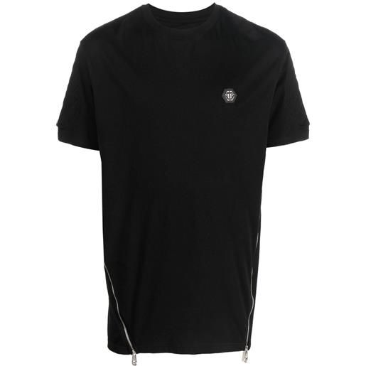 Philipp Plein t-shirt con applicazione - nero